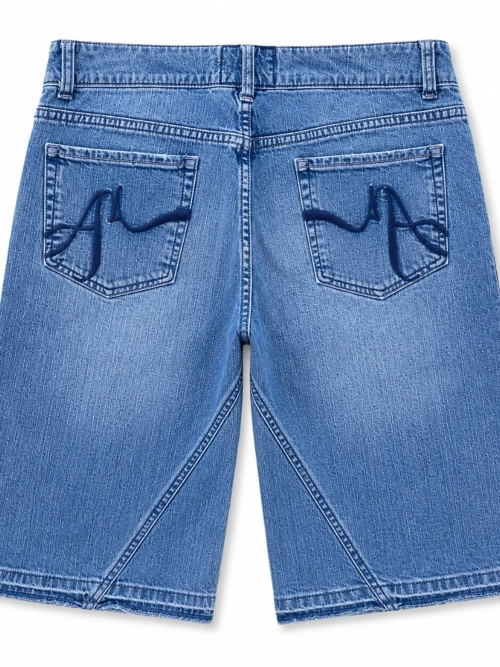 American Rag Cie Size 11 Denim Bermuda Shorts Medium Wash Long Jorts